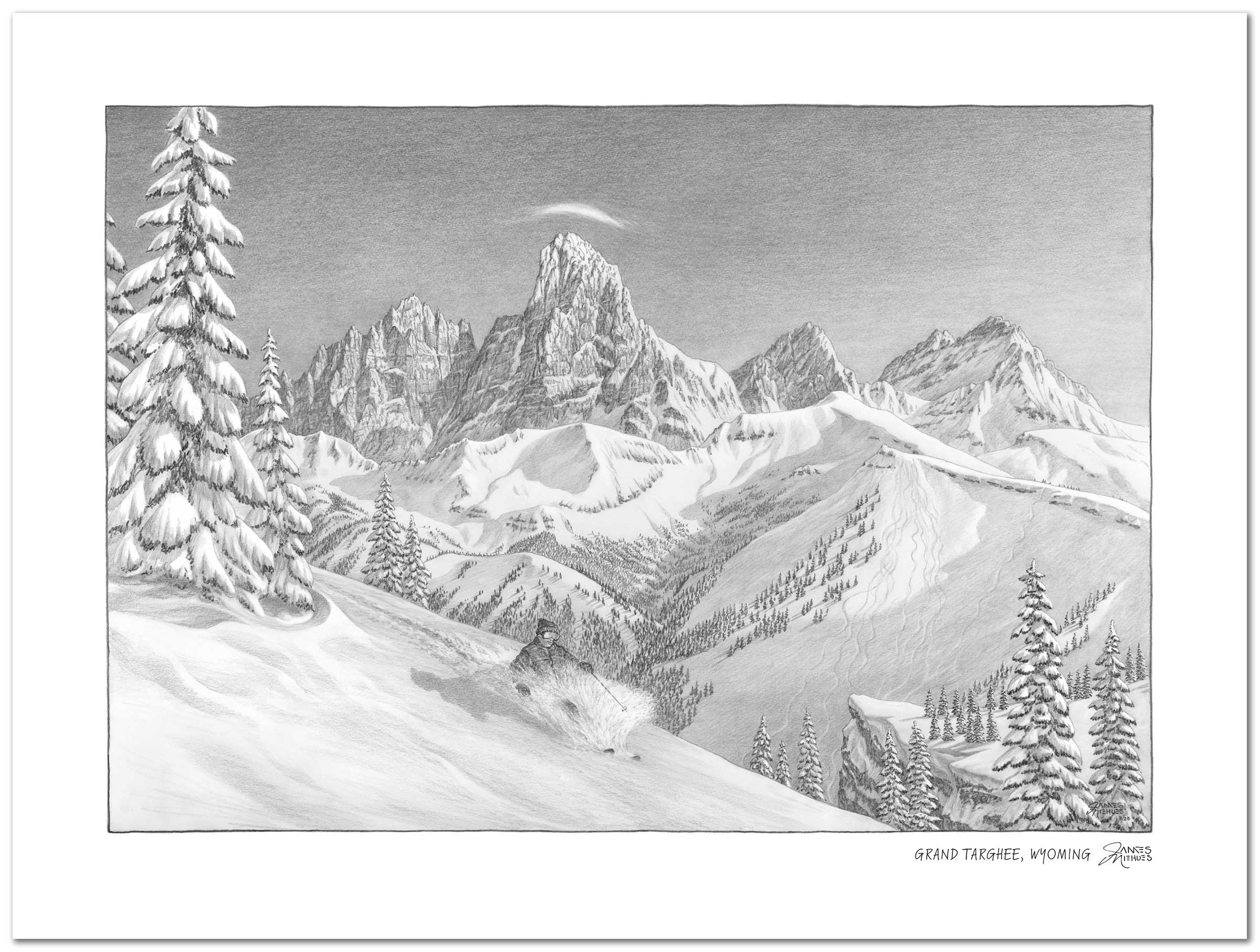 Grand Targhee Sketch