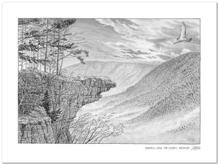 Hawksbill Crag Sketch