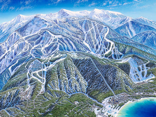 Heavenly Mountain Ski Map