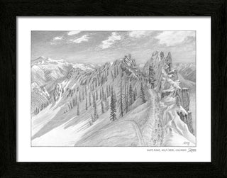 Knife Ridge Sketch