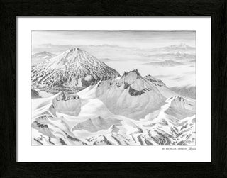 Mount Bachelor Sketch