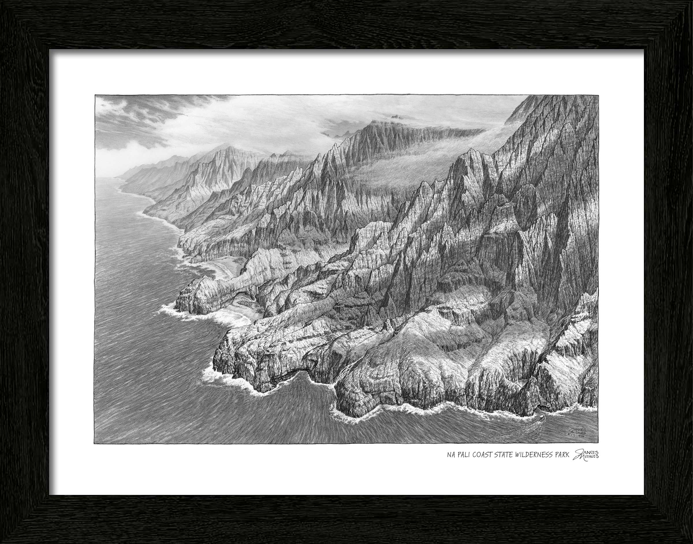 Na Pali Coast Sketch