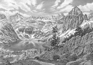 Rae Lakes Sketch