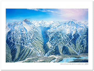 Whistler Blackcomb Ski Map