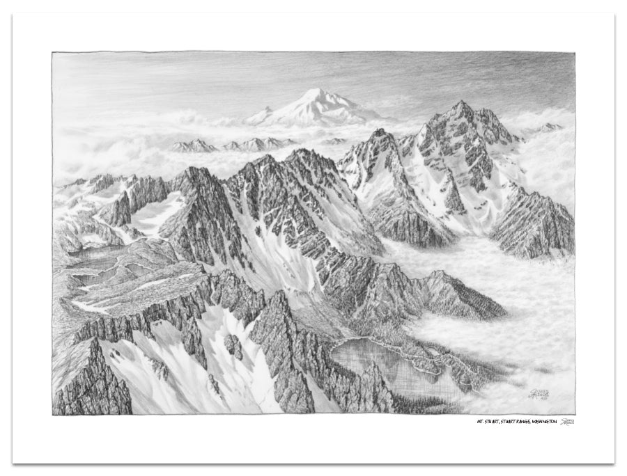 Mount Stuart Sketch