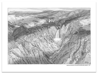 Yellowstone National Park Sketch