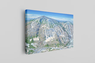 Okemo Mountain Ski Map