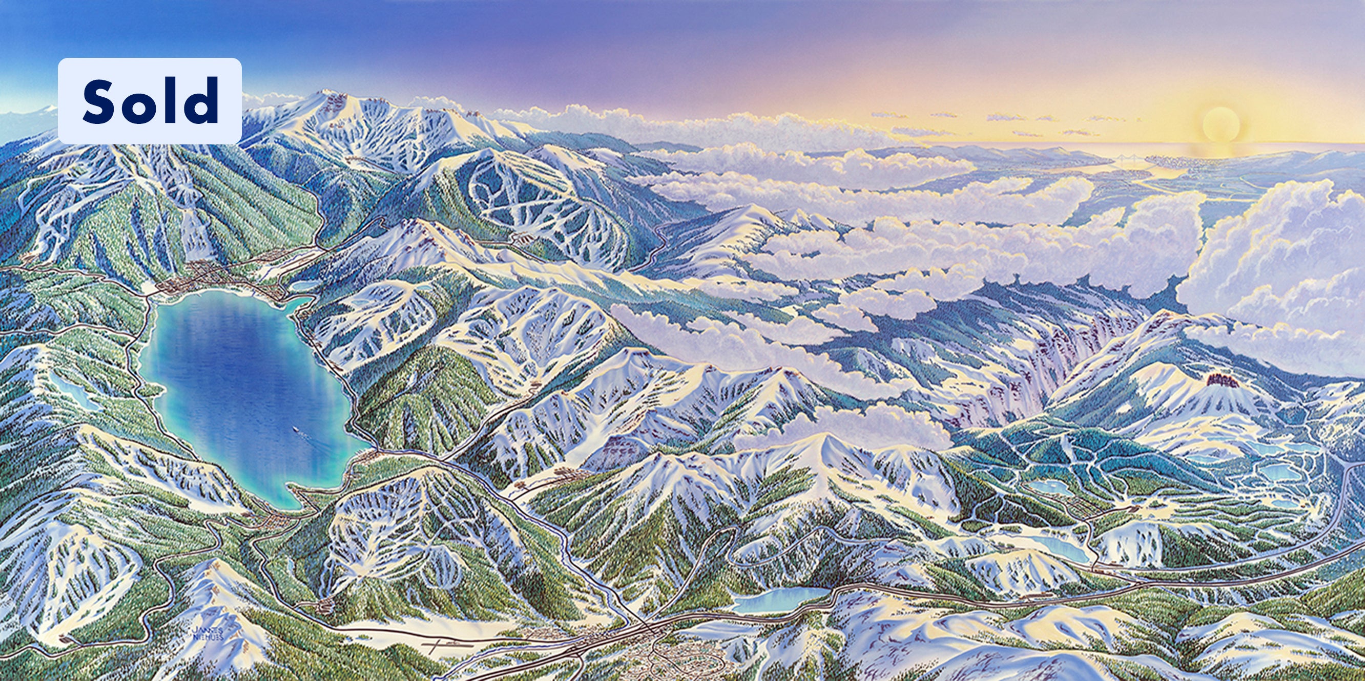 Original Tahoe 1993 Regional Painting