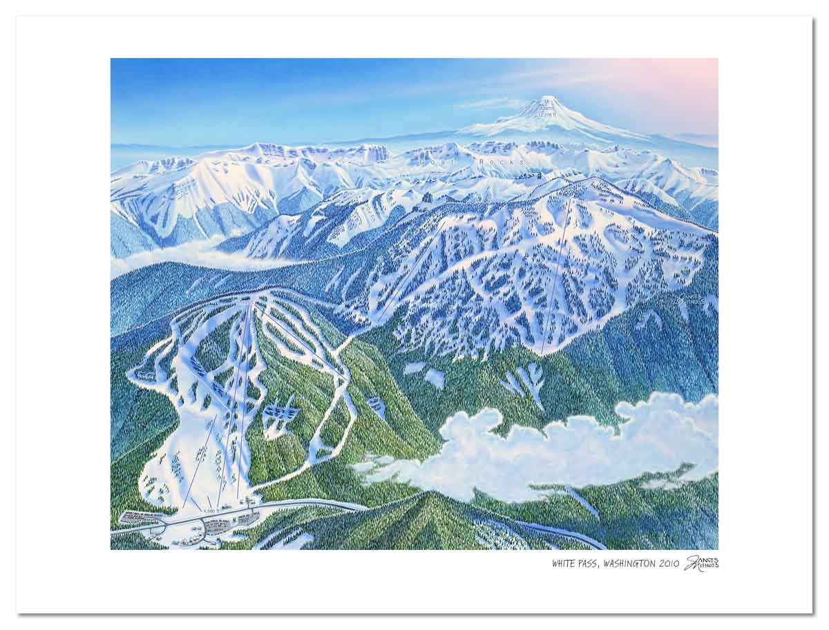 White Pass Ski Map