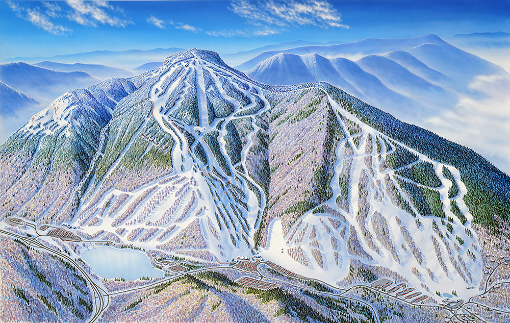 絵画 Mountain Exhibition Into the Seven Jeweled Mountain: An