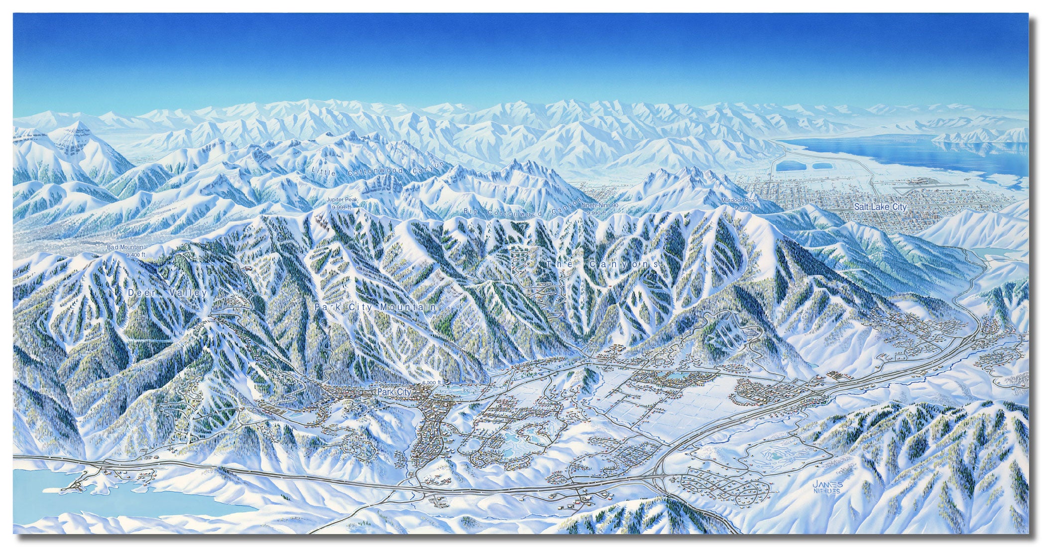 Park City Ski Map | by James Niehues