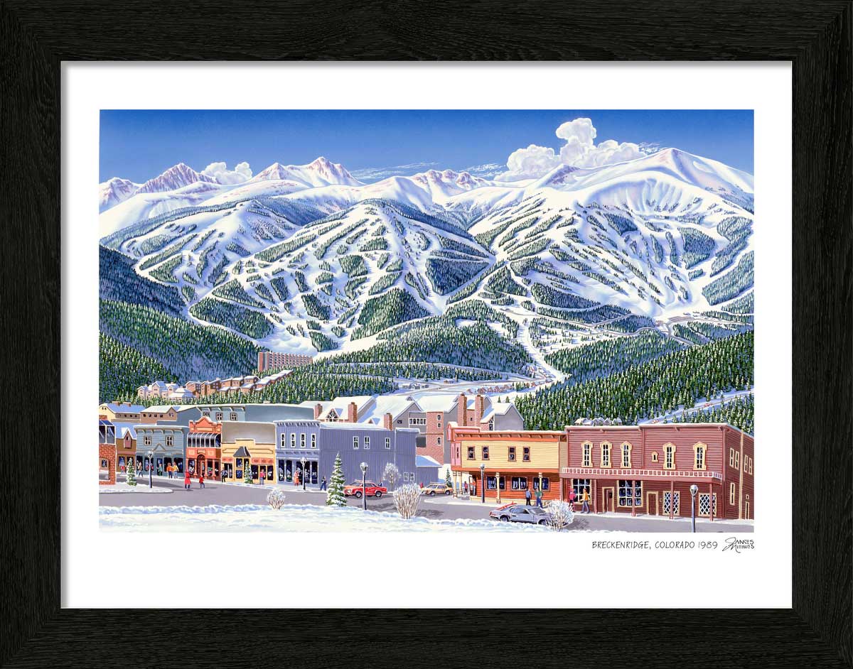 Town of Breckenridge Painting
