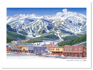 Town of Breckenridge Painting
