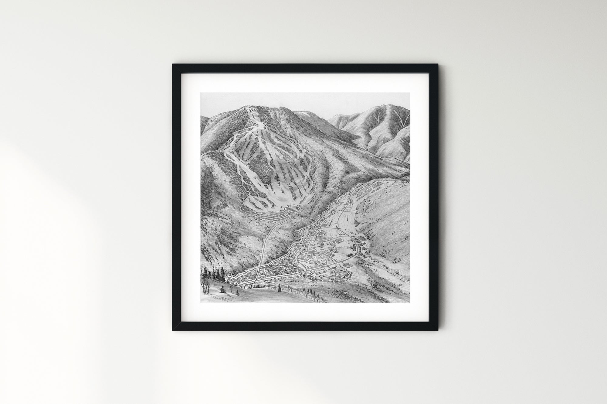 Original Waterville Valley 1989 Sketch