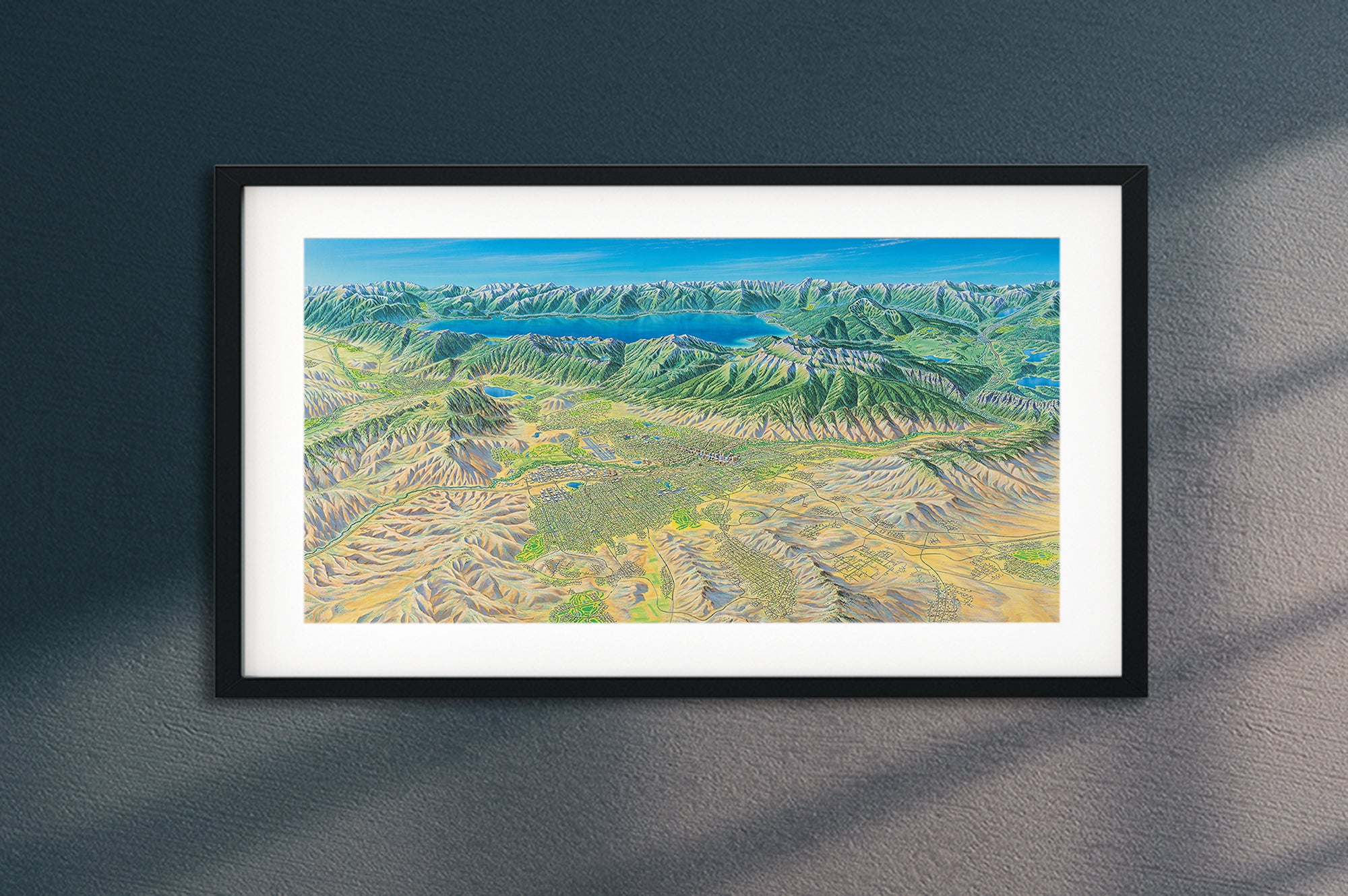 Original Reno and Tahoe 2003 Summer Regional Painting