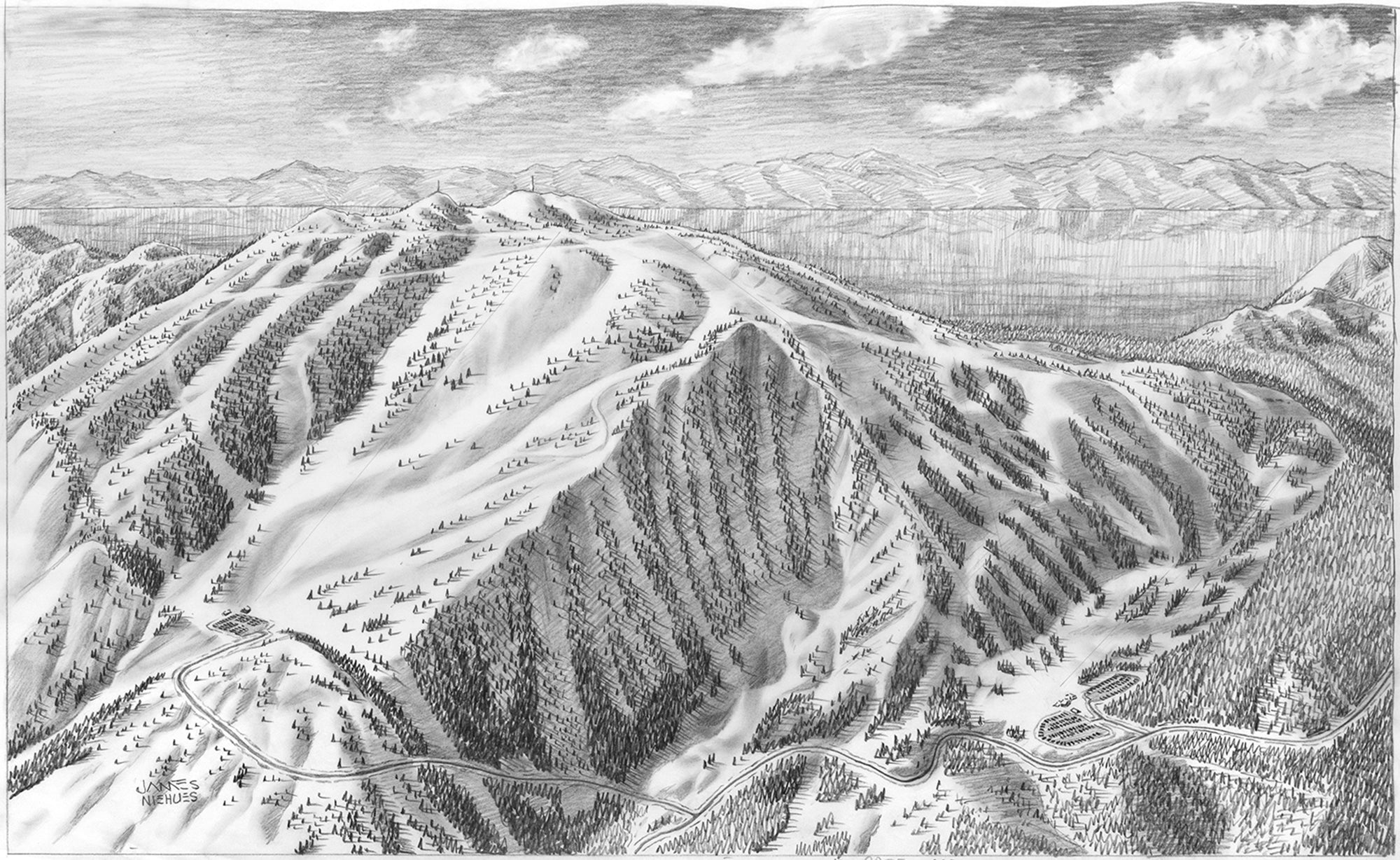 Original Mount Rose 2002 Sketch