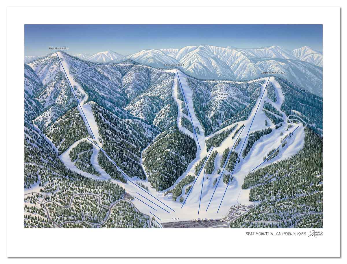 Bear mountain on sale ski resort