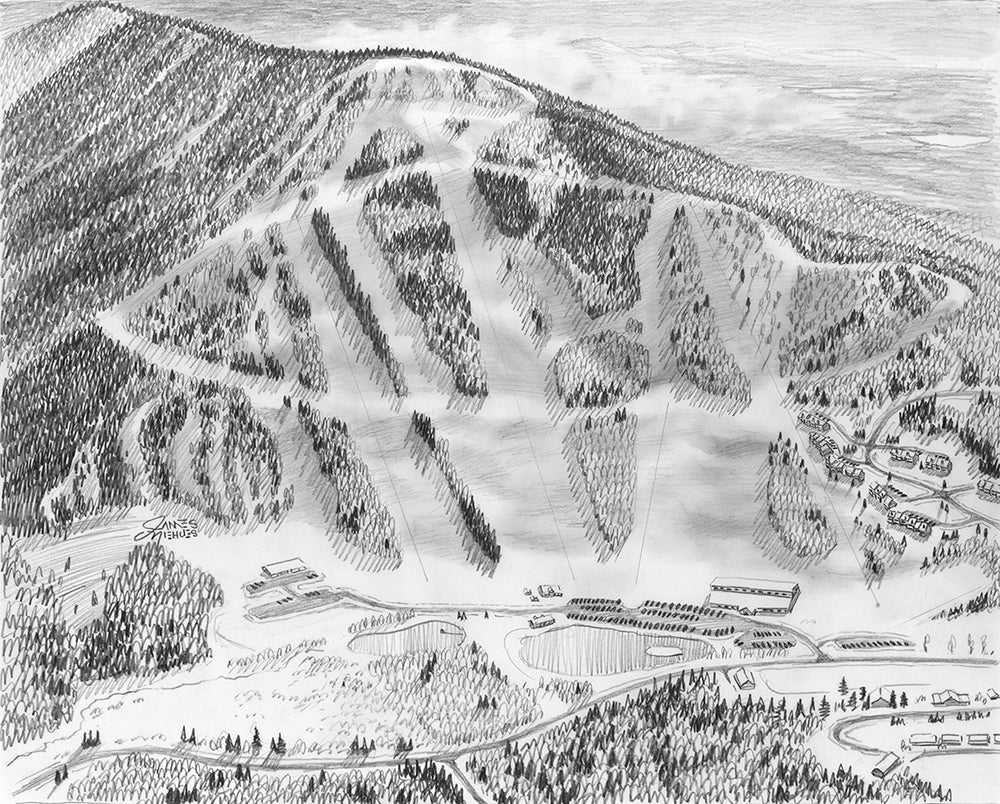 Original Crotched Mountain 2004 Sketch – James Niehues