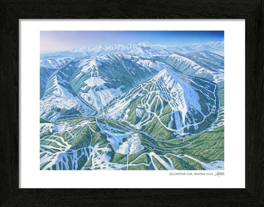 Yellowstone Club Ski Map – James Niehues