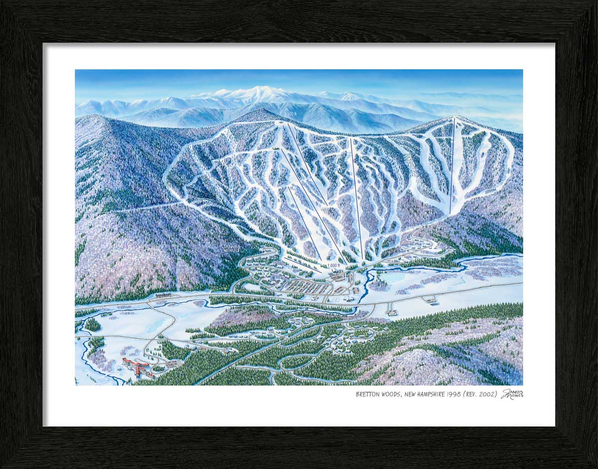 Bretton Woods Ski Map