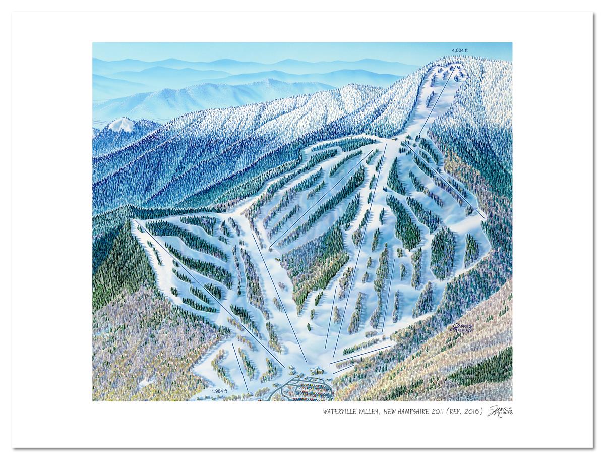 Waterville Valley Ski | Waterville Valley Ski Map | by James Niehues