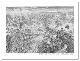Grand Canyon National Park Sketch