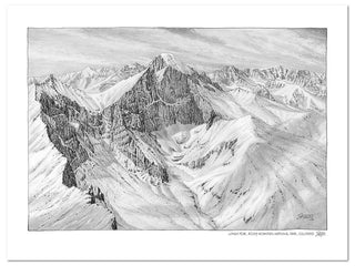 Rocky Mountain National Park Sketch
