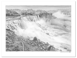 Niagara Falls Sketch