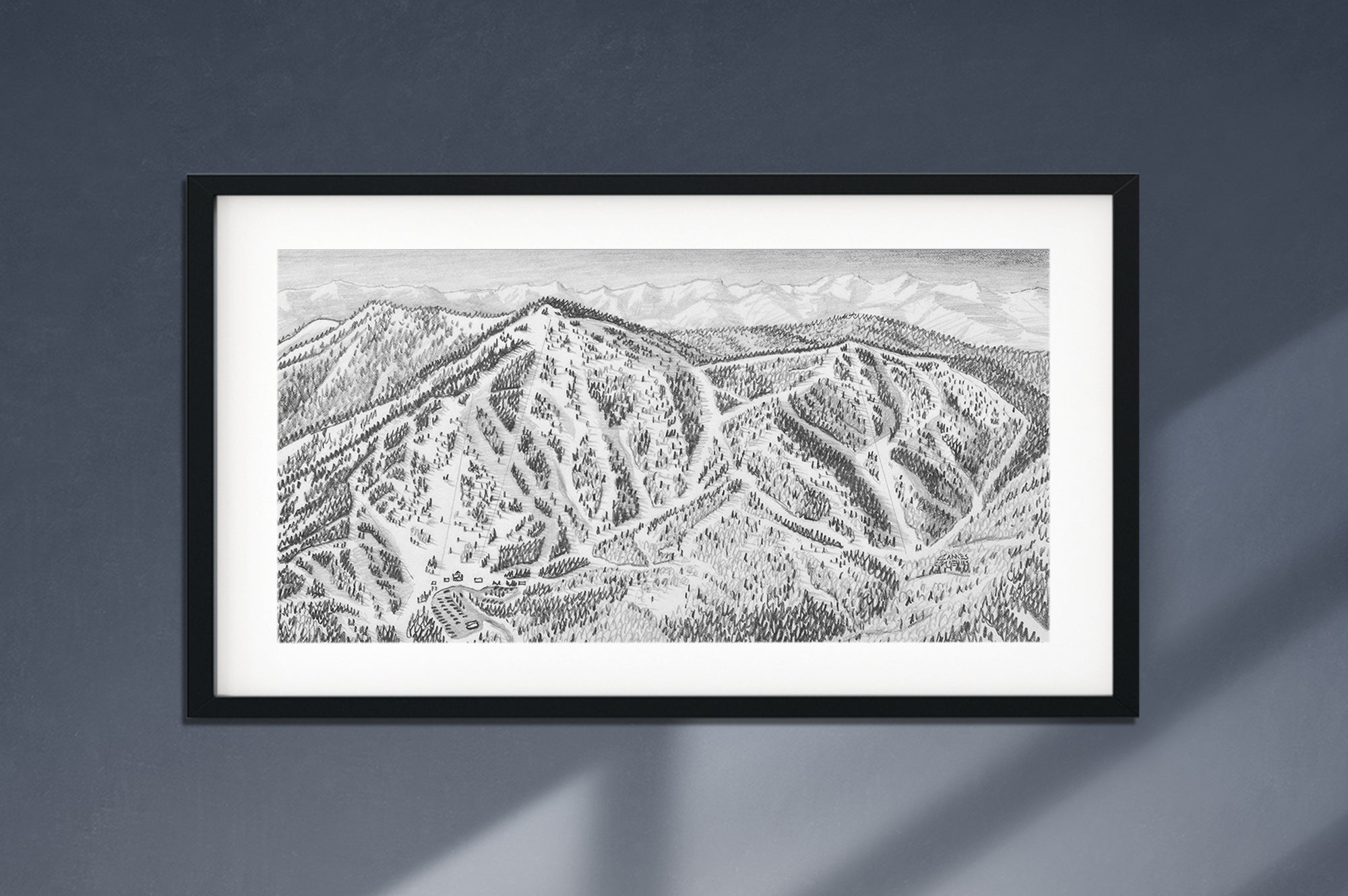 Original Beaver Mountain 2011 Sketch – James Niehues