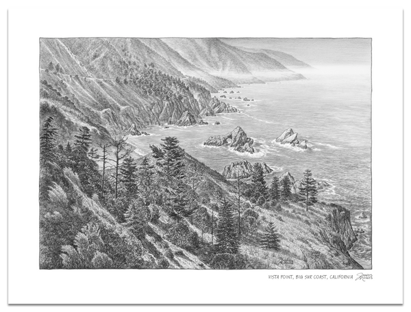 Big Sur Sketch – James Niehues
