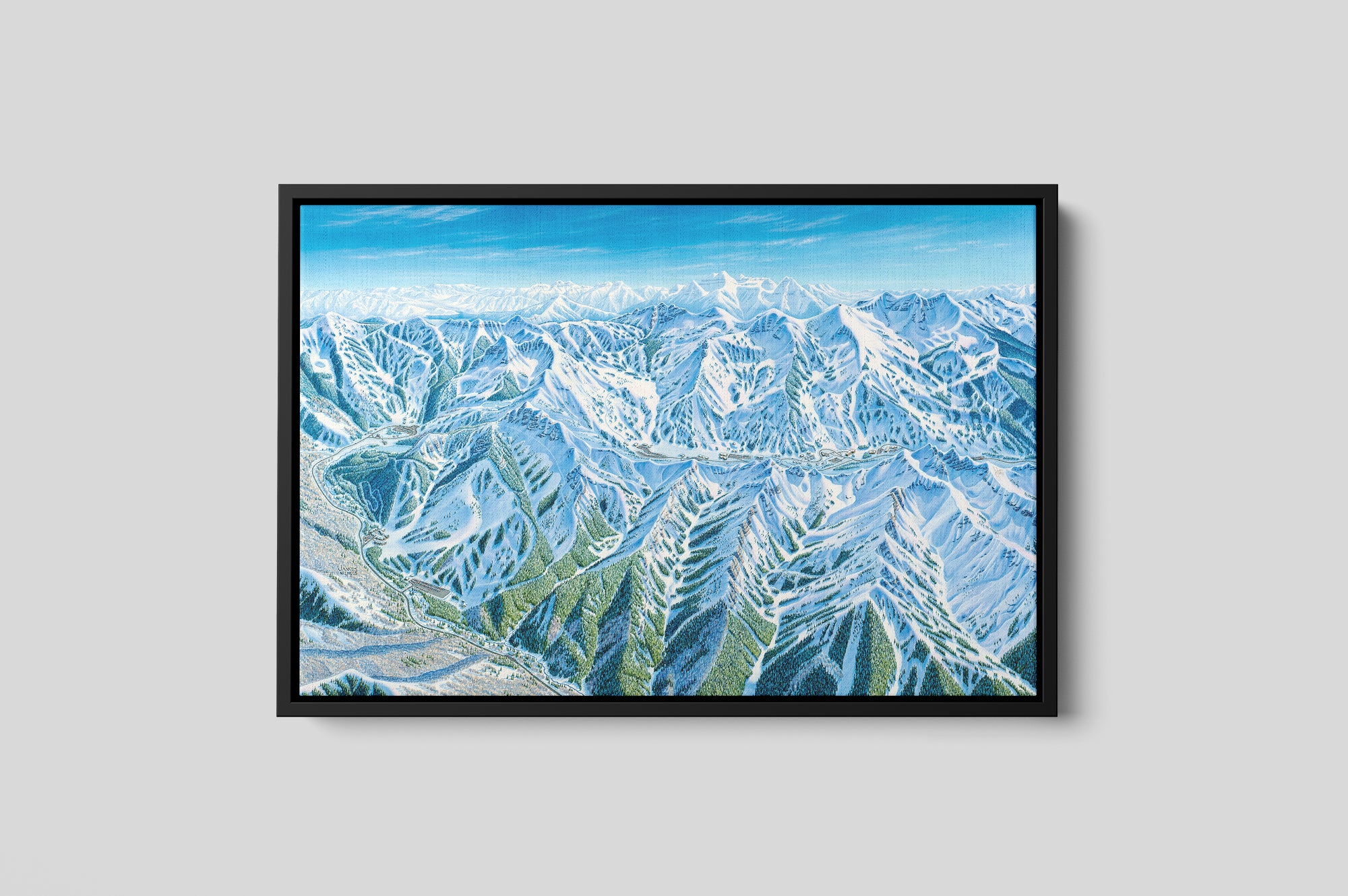 Signed Limited Edition 2001 Cottonwood Canyons Canvas