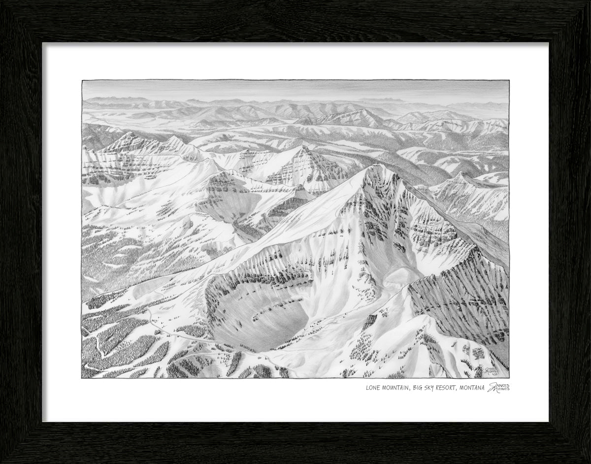 Lone Mountain 絵画
