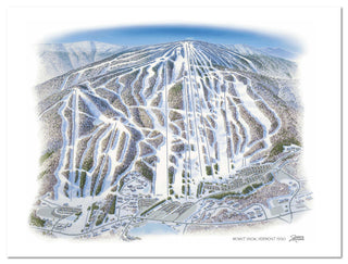 Mount Snow | Mount Snow Ski Map | by James Niehues