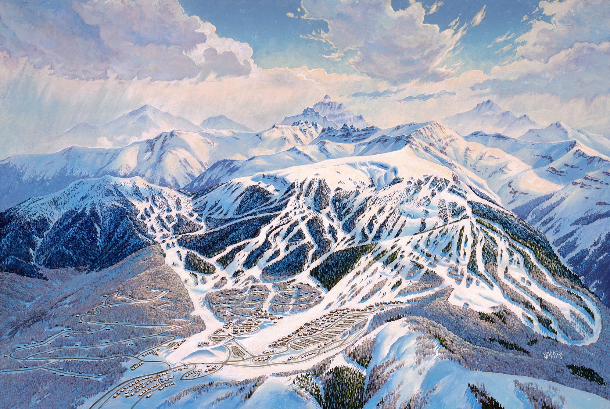 Signed Limited Edition 1991 Snowmass Canvas