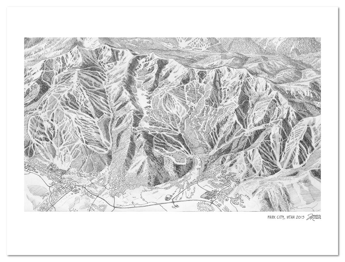 Park City Canyons | Park City Ski Map | by James Niehues